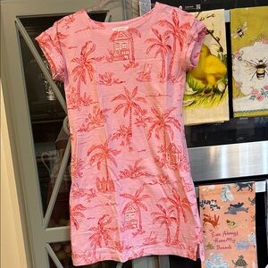 Talbots Tropical Toile Dress PS